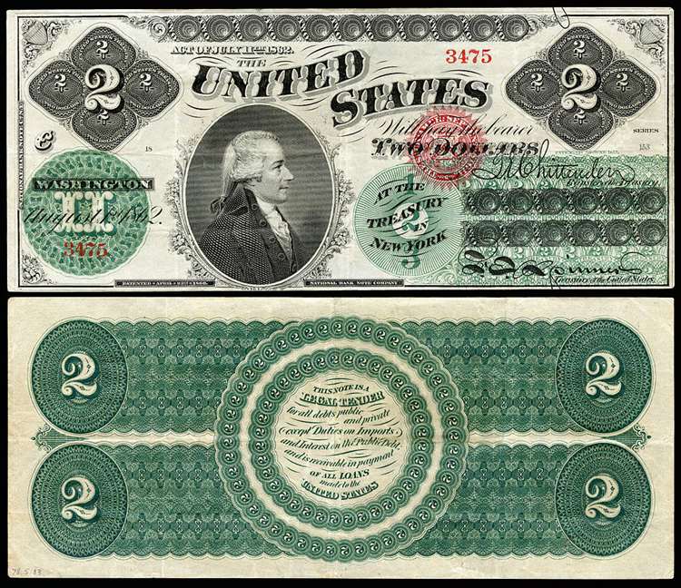 1862 United States Note – Red Seal