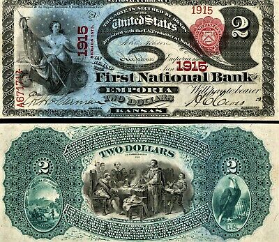 1875 United States Note – Red Seal