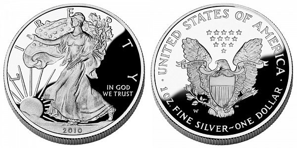 2010 W American Silver Eagle