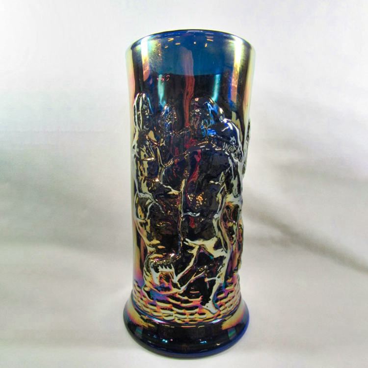 1. Millersburge People's Vase in Blue