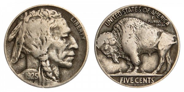 11. 1925 D Buffalo Nickel $54,625