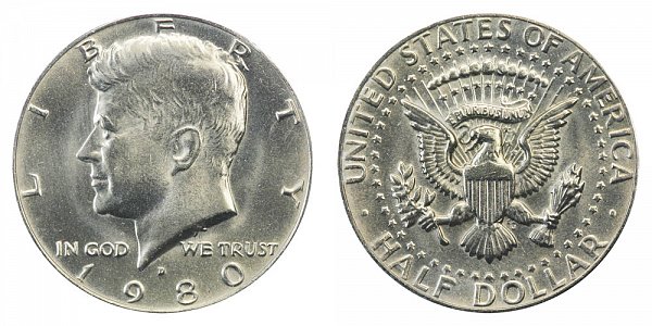 1980 D Kennedy Half Dollar $4,935