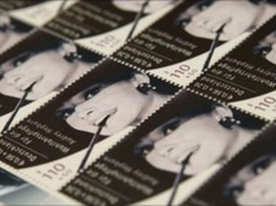 3. Rare Audrey Hepburn Stamps