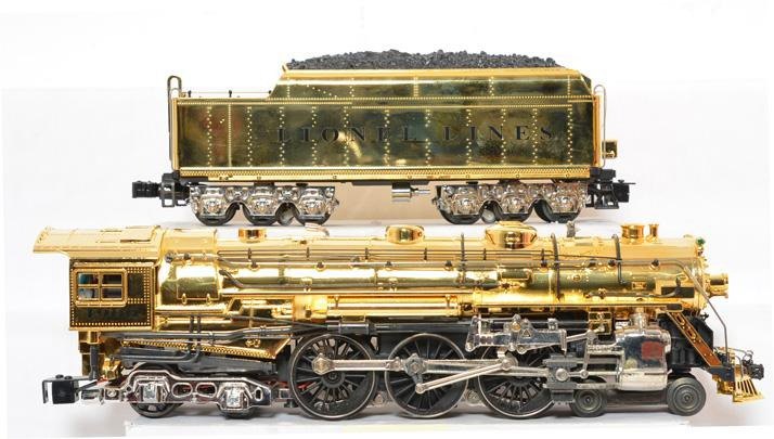 7. Lionel's 100th Anniversary 24k Gold 700 E Hudson