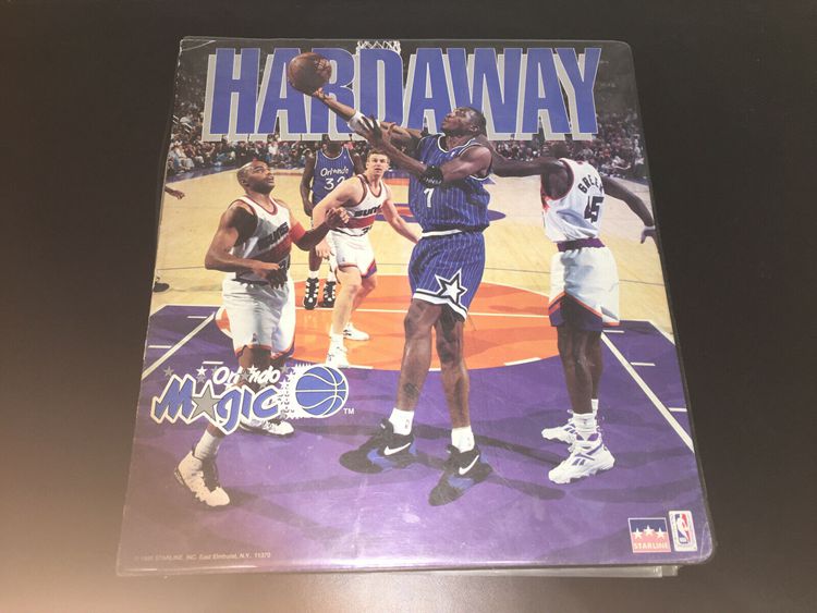 7. Penny Hardaway 1995 Ring Binder - 600 Basketball Cards