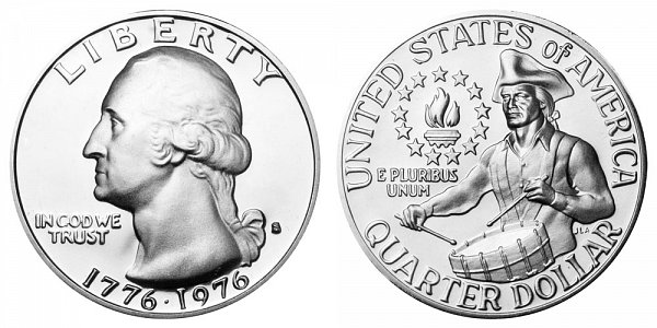 8. 1976 S Washington Quarter $19,200
