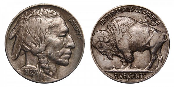 9. 1923 S Buffalo Nickel $67,562.50