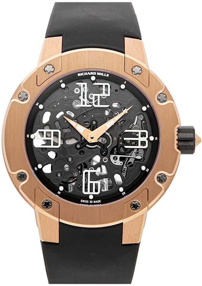 9. Richard Mille RM 033 Automatic Skeleton Dial Watch