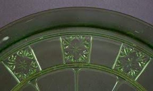 Doric depression glass pattern