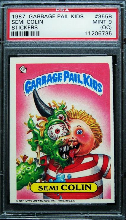 1. Garbage Pail Kids 1987 9th Series  