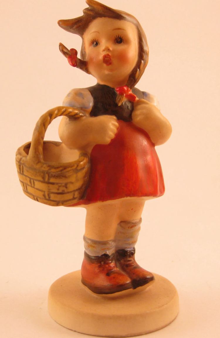 10. Excellent TMK 1 Crown Mark Goebel Hummel Shop Girl Figurine