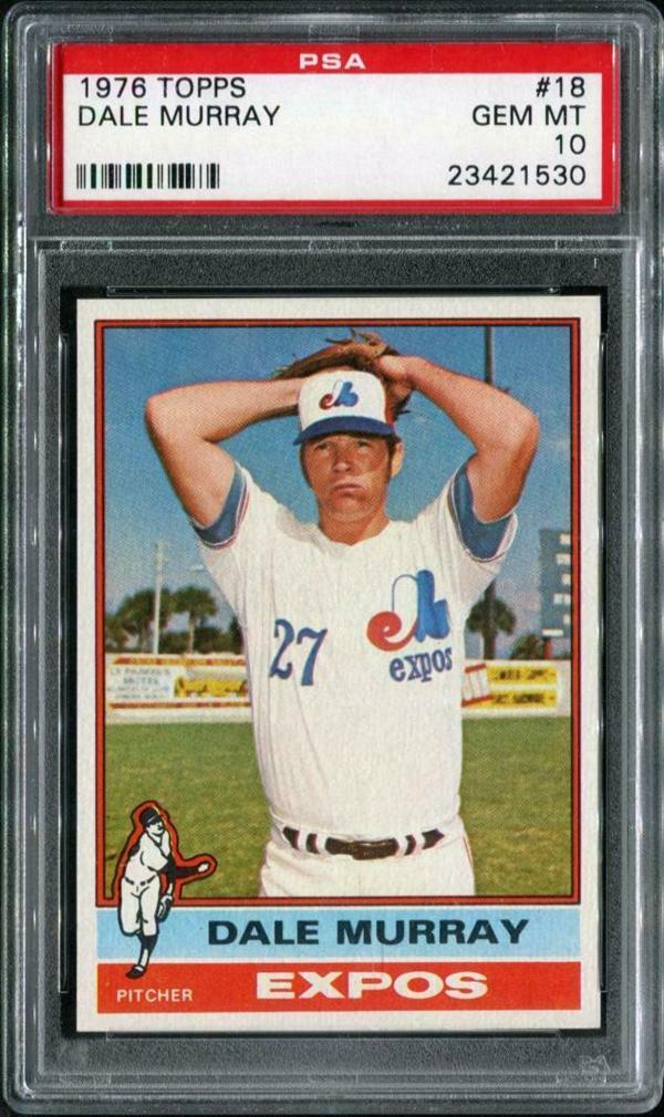 11. 1976 Topps 18 Dale Murray Expos