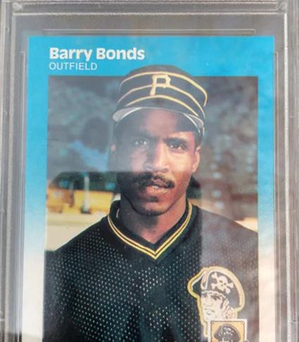 11. 1981 Fleer Barry Bonds Rookie Card