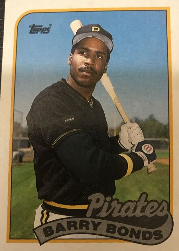 11. 1989 Topps Barry Bonds Pittsburgh Pirates Baseball Card