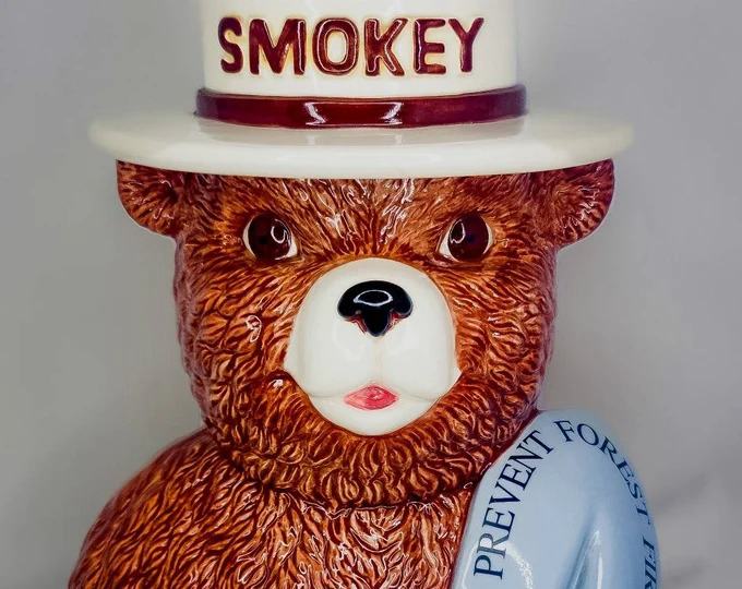 12. Limited Edition Treasure Craft Smokey the Bear Cookie Jar