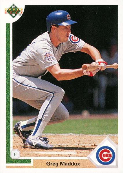 13. 1991 Upper Deck Greg Maddux Baseball Card