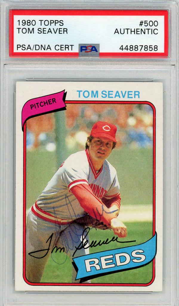 14. 1980 Topps Tom Seaver Card