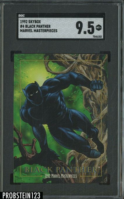14. 1992 Skybox Marvel Masterpieces Black Panther