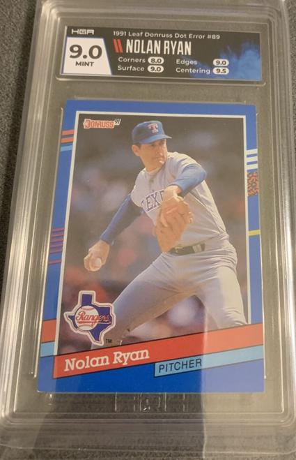 15. 1991 Donruss Nolan Ryan Texas Rangers
