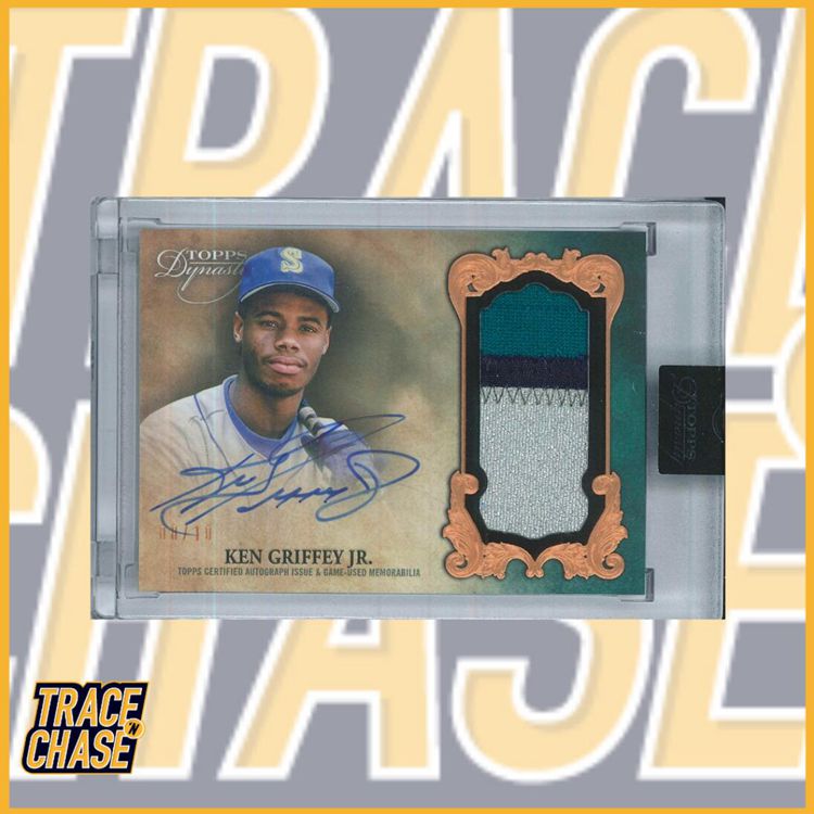 15. Topps Dynasty Baseball Autographed Patch Ken Griffey Jr