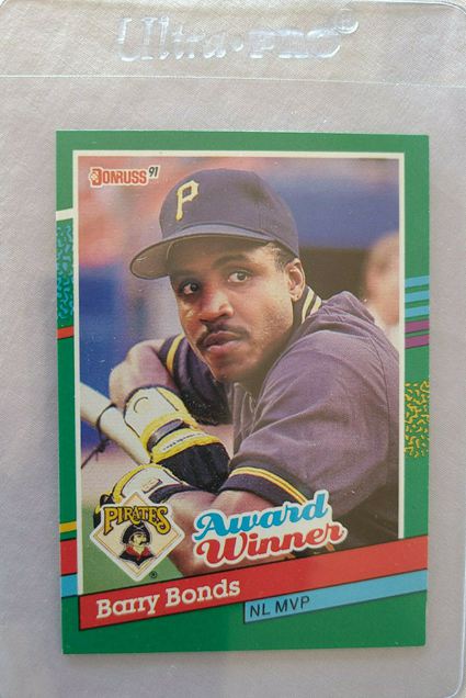  16. 1991 Donruss Baseball Barry Bonds