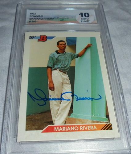 16. 1992 Bowman Mariano Rivera RC Card