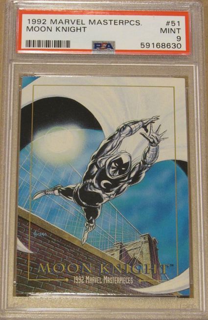 17. 1992 Marvel Masterpieces Moon Knight   