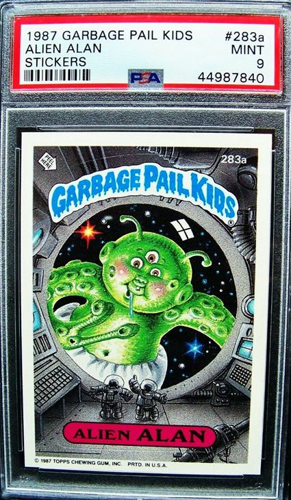 17. Garbage Pail Kids - 1987 7th Seriesalien Alan
