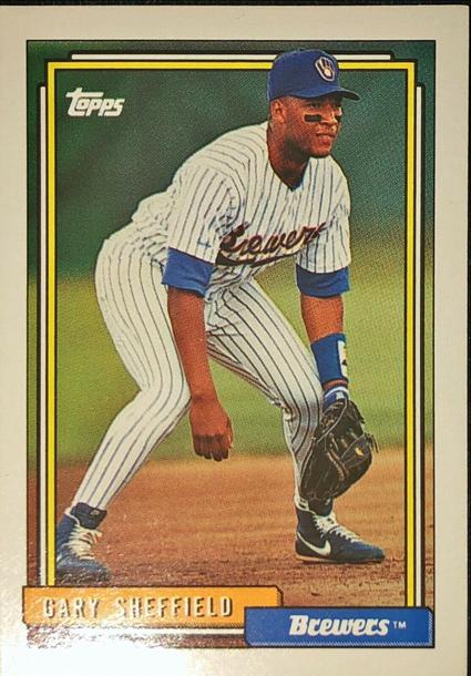 17. Rare Vintage Gary Sheffield Topps 1992 Baseball Card