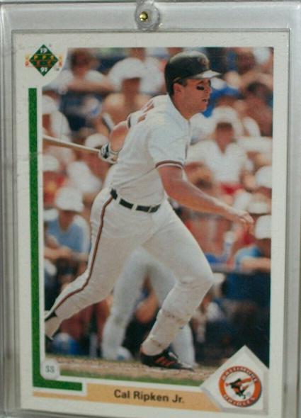 19. Cal Ripken Jr. 1991 Upper Deck Baseball Card