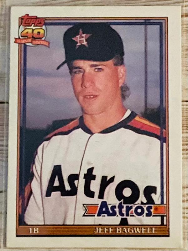 2. 1991 Topps Jeff Bagwell Astros Rookie Baseball Card