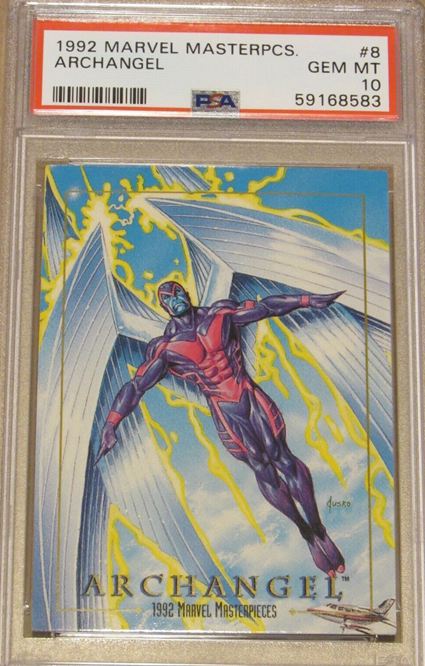 2. 1992 Marvel Masterpieces Archangel  