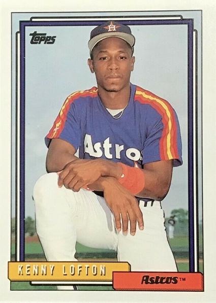 2. 1992 Topps Baseball Kenny Lofton Rookie Card