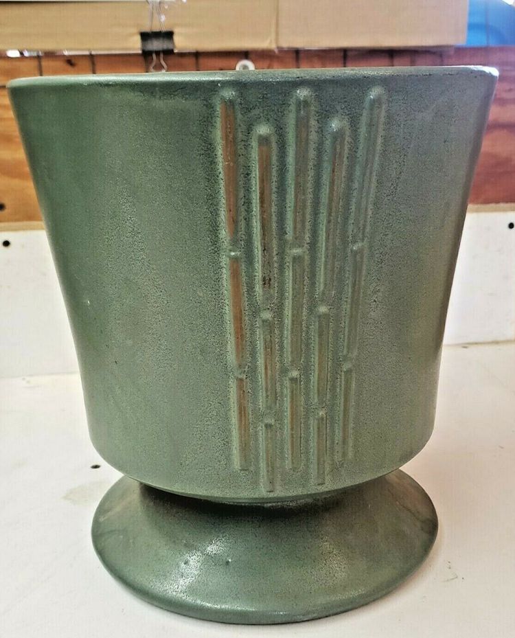 2. Mccoy Art Pottery Footed Flower Pot