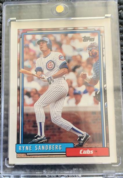 21. Ryne Sandberg Topps 1992 Card