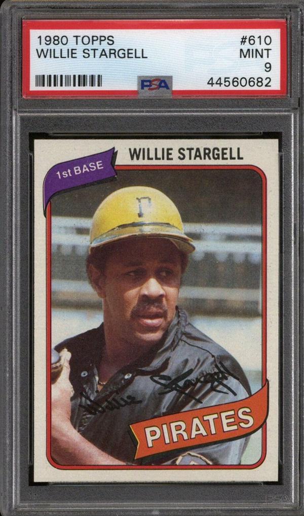 22. 1980 Topps Willie Stargell Card
