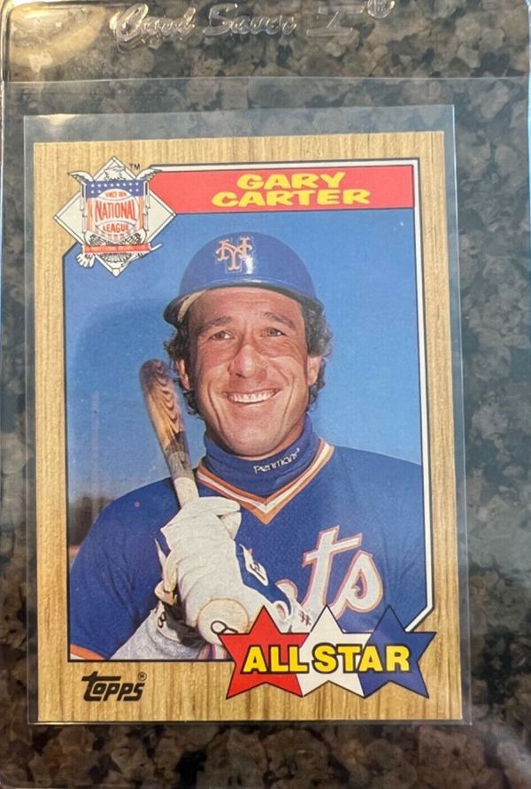 23. 1987 Topps Gary Carter All-Star Error Baseball Card