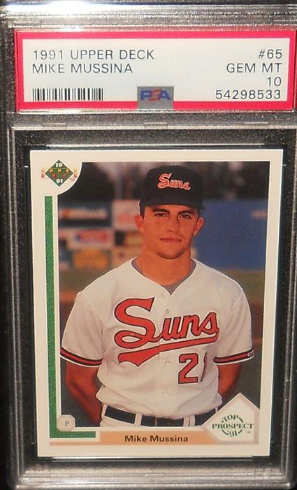 24. Mike Mussina 1991 Upper Deck Baltimore Orioles