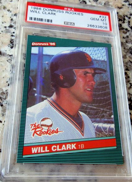 27. 1989 Donruss Will Clark Rookie Card