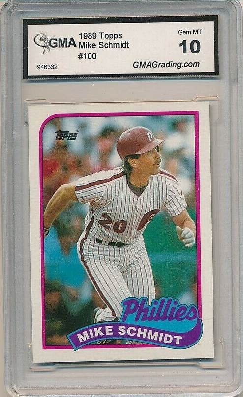 29. 1989 Topps Mike Schmidt Philadelphia Phillies Card