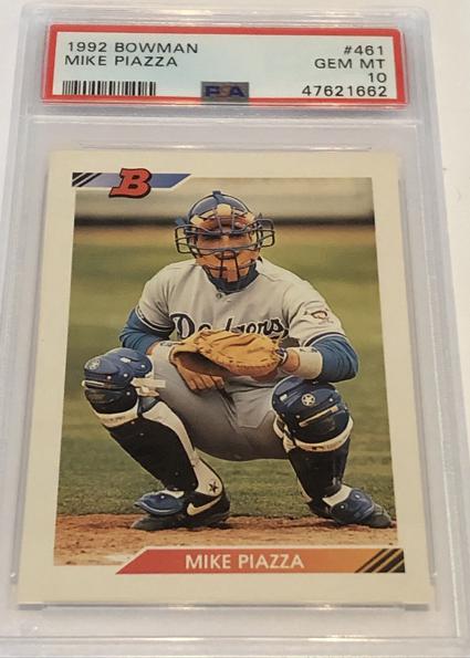 29. 1992 Bowman Mike Piazza Los Angeles Dodgers