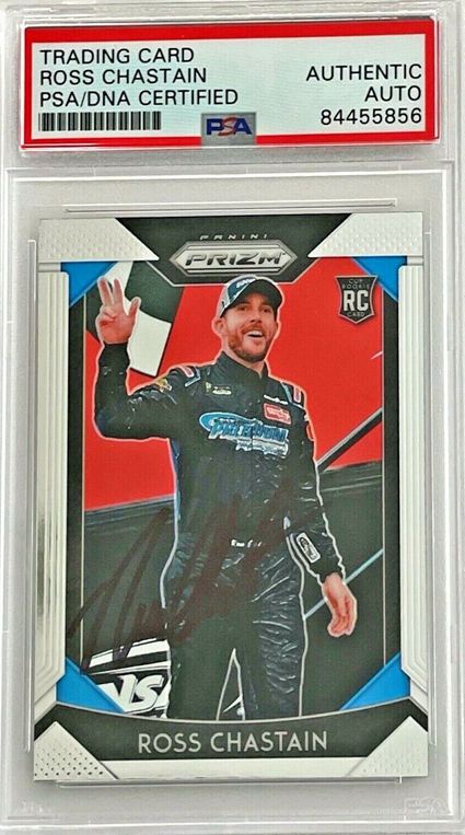 5. 2019 Panini Prizm Ross Chastain Rookie Card