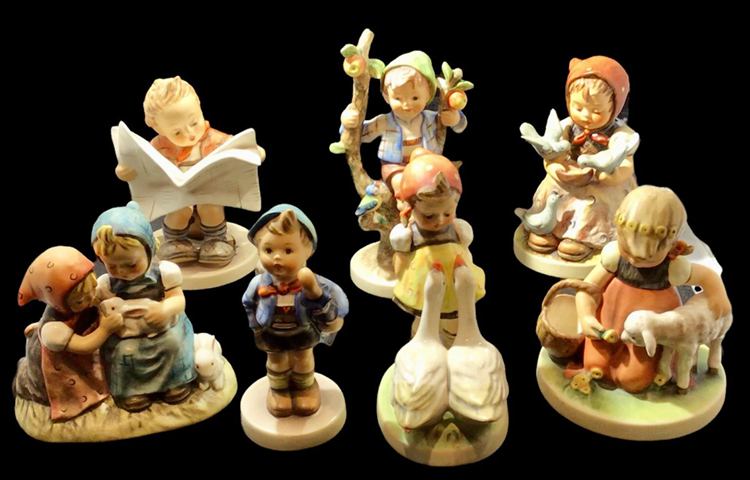 14 Piece Hummel Figurines Collection 