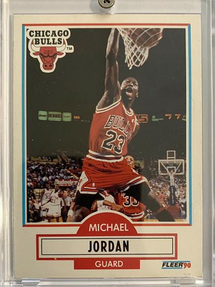 5. Michael Jordan Card Chicago Bulls