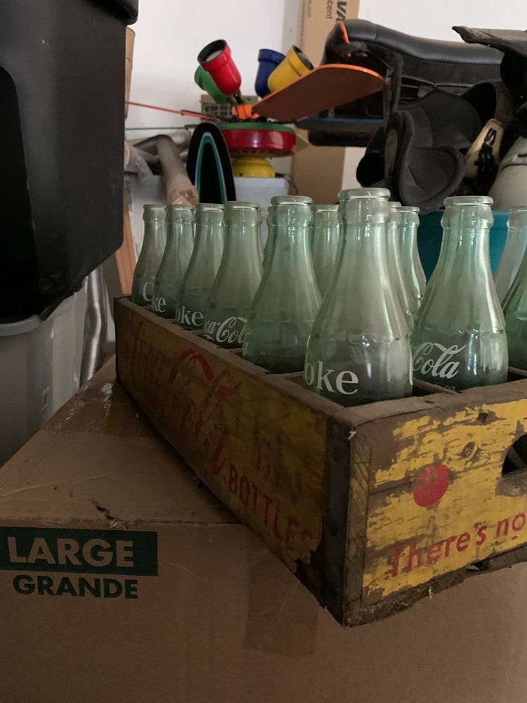 5. Set Of Vintage Cola Bottles