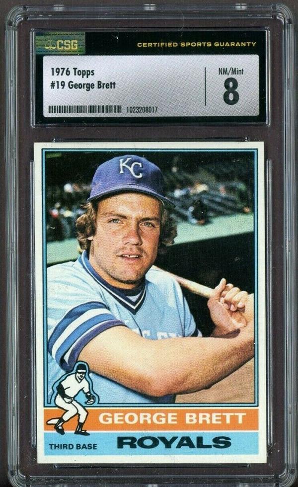 7. 1976 Topps George Brett Baseball Card