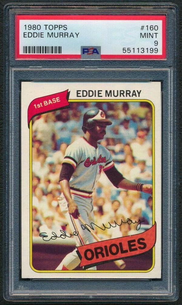 7. 1980 Topps Eddie Murray Card