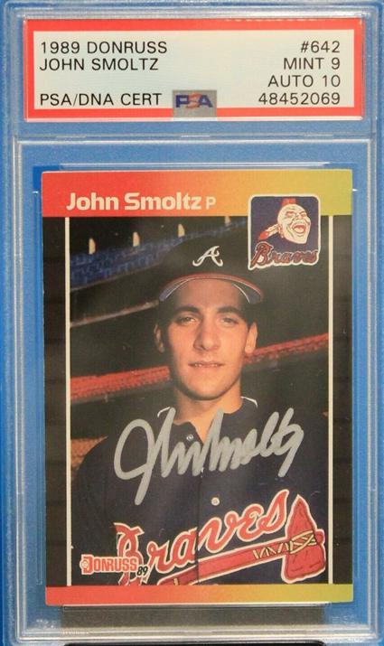 7. 1989 Donruss John Smoltz Card