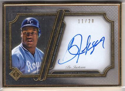 7. 2021 Transcendent Collection Auto Bo Jackson Signed Card