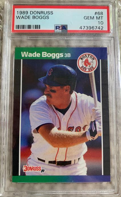 8. 1989 Donruss Wade Boggs Card